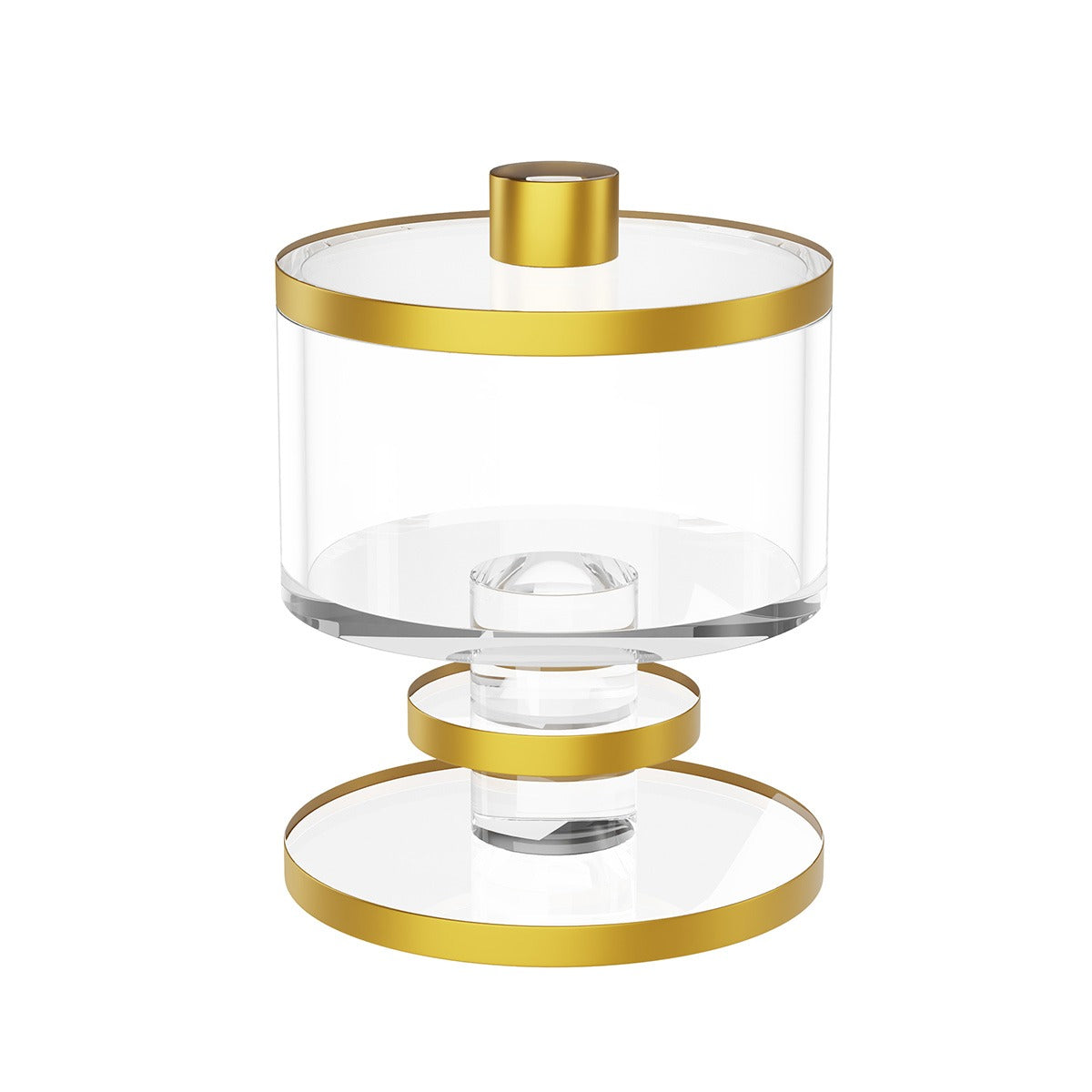 Round Salt Dish - Gold