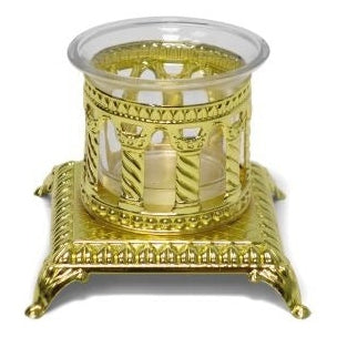 Salt Holder Royal Palace Design Gold Plated Single