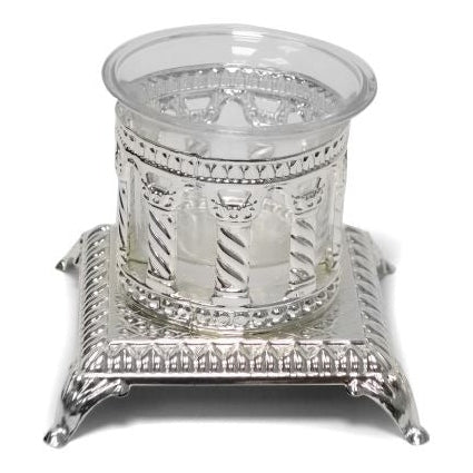 Salt Holder Royal Palace Design Silver Plated Single