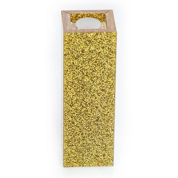 Salt Shaker Gold Glitter