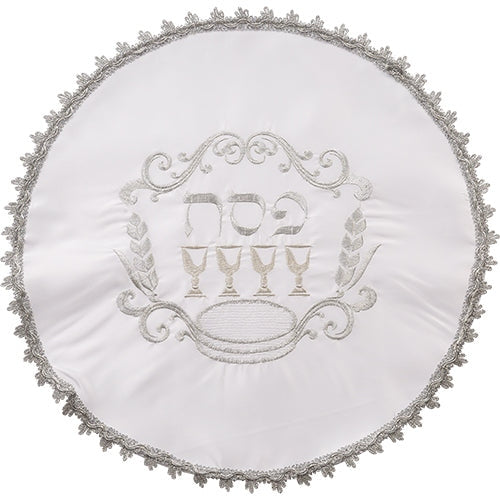 SATIN PASSOVER COVER 47 CM, WITH EMBROIDERY