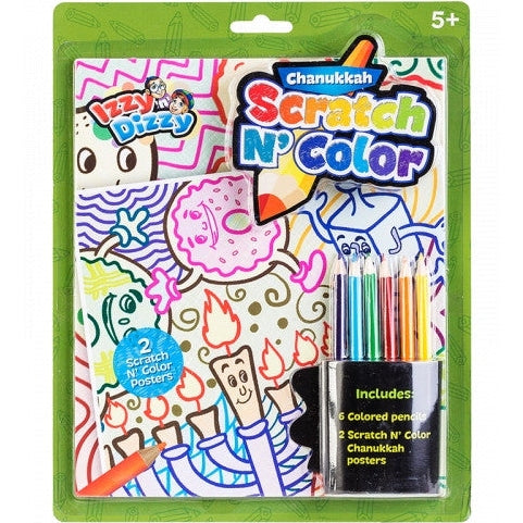 Scratch N' Color - Chanukah