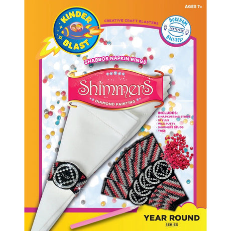 Shimmers- Shabbos Napkin Rings
