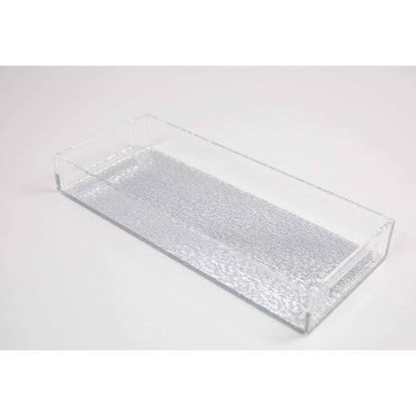 Silver Glitter Tray