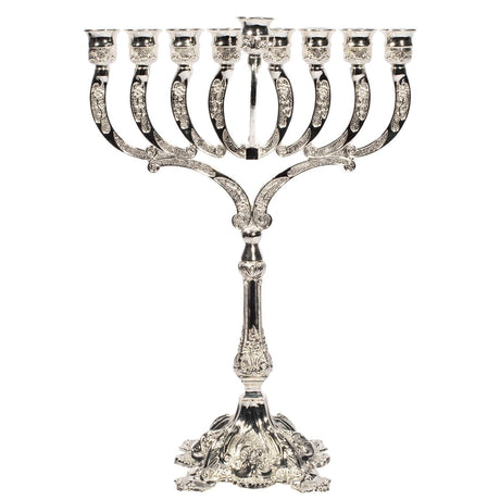 Silver Plated 12" Menorah