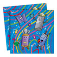 Simchas Torah Theme Napkins Flag Torah Design 20 Count