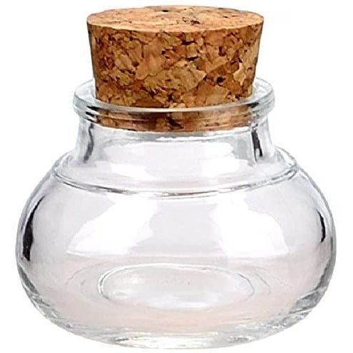 Small Cork Jars 40 Inches Including Corks