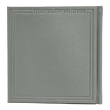 SQUARE LUCITE HOLDER 5 SILVER זמירות לשבת ויום טוב מרובע עם אידישע געזאנגען - כפתור ופרח