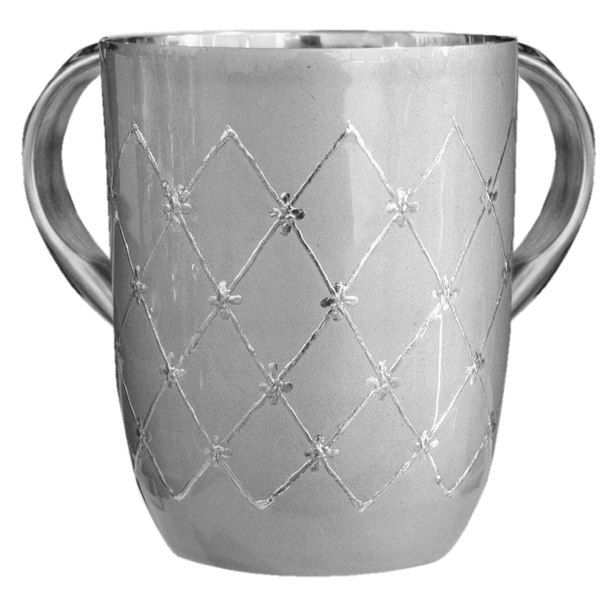 Stainless Steel Wash Cup - Diamonds