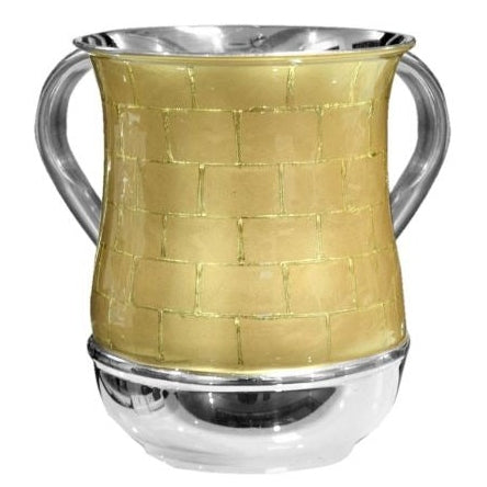 Stainless Steel Wash Cup - Golden Bricks