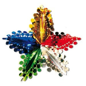 Star Burst 5 Sec MULTI COL Sukkahtion Decoration