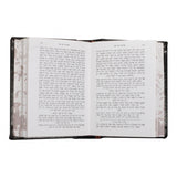 סידור מאירות לחול - ספרד / Siddur chul pocket size Antique Leather cover Bronze