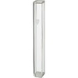 Transparent Plastic Mezuzah with Rubber Cork 15 cm