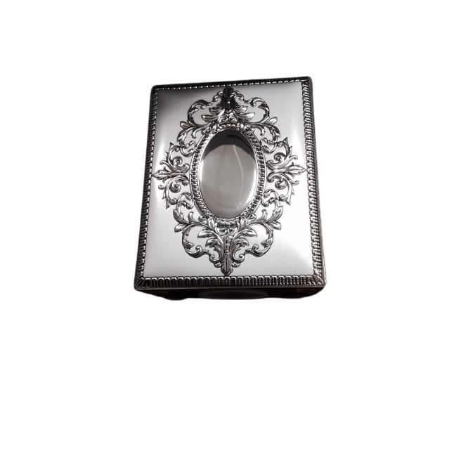 TZEDAKA BOX / SILVER DIPPED