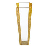 Vase Gold Glitter