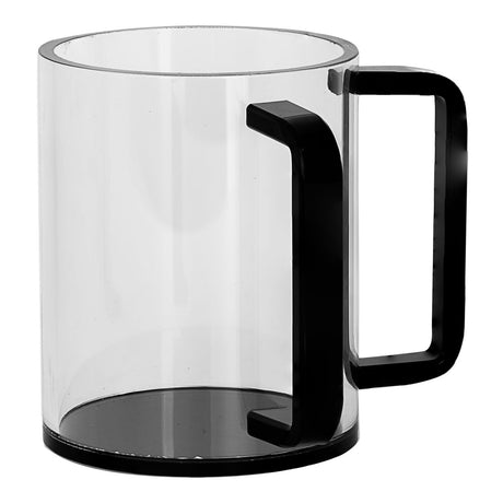 Wash Cup Black Lucite