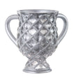 Wash cup diamond silver