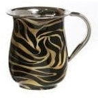 Washing Cup - Stainless Steel - Black & Gold